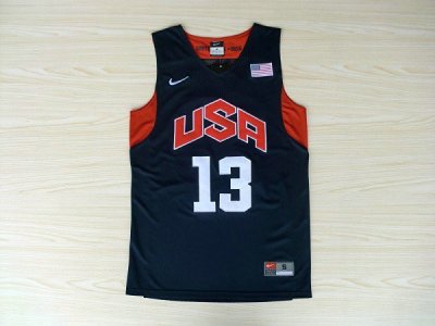 Nike 13 Paul 2012 Team USA Olympics Jersey Blue